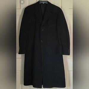 Ralph Lauren Classic Cashmere Black OverCoat